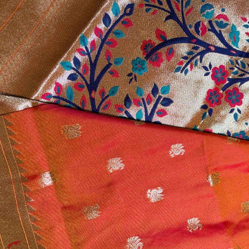 Paithani Silk Saree - Image 2