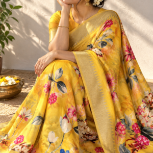 Mangalagiri Digital print saree