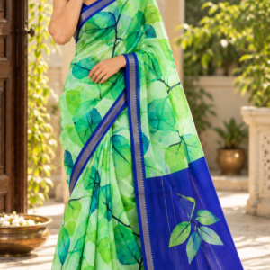 Mangalagiri Digital Print saree
