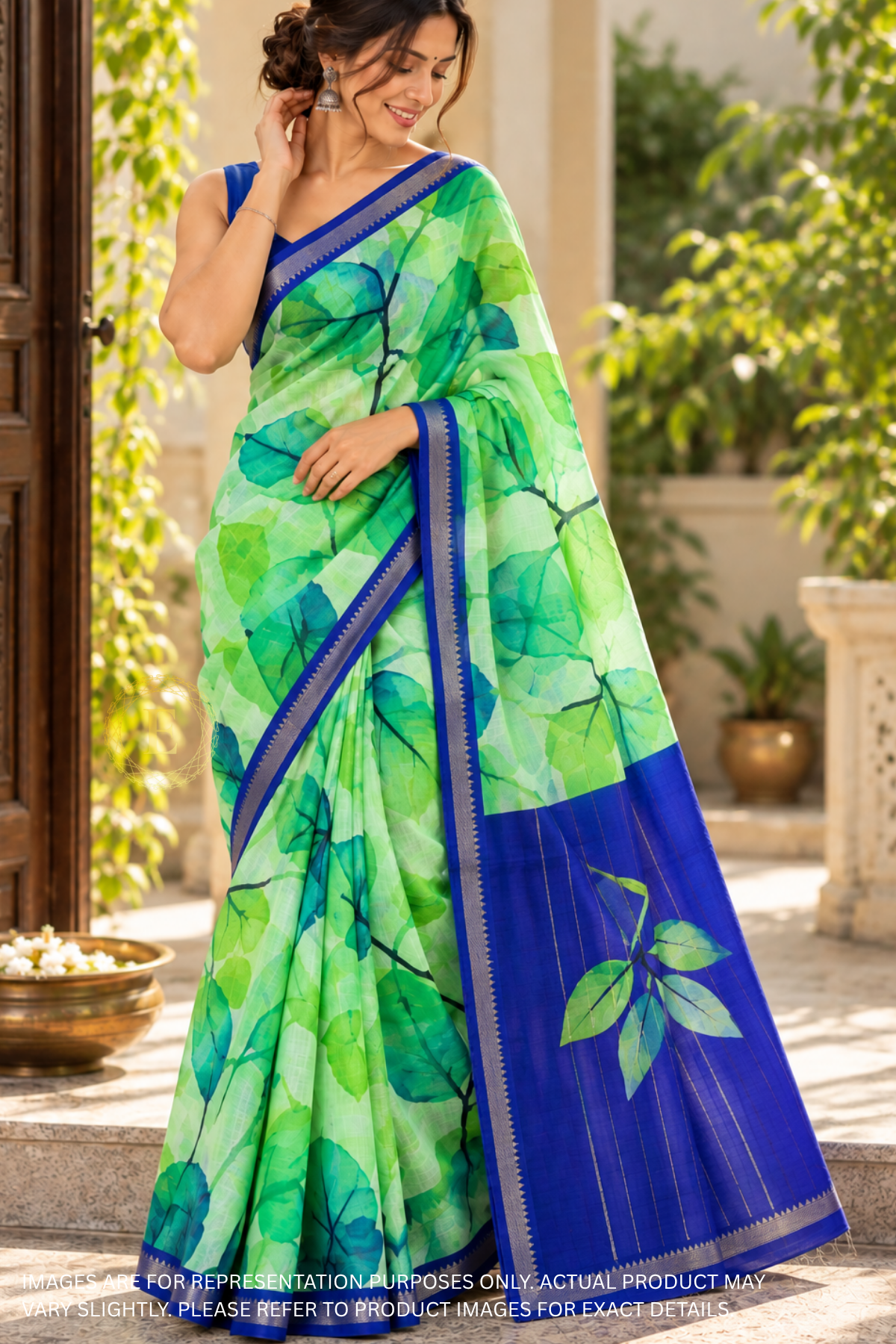 Mangalagiri Digital Print saree
