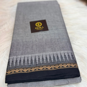 Gray Narayanpet Saree